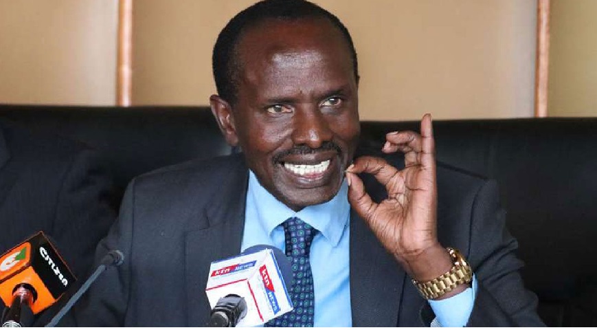 Former KNUT secretary Wilson Sossion